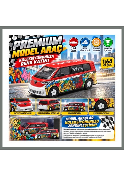 Bezos 1/64 Volkswagen Id. Buzz Mizu Design Mmbz