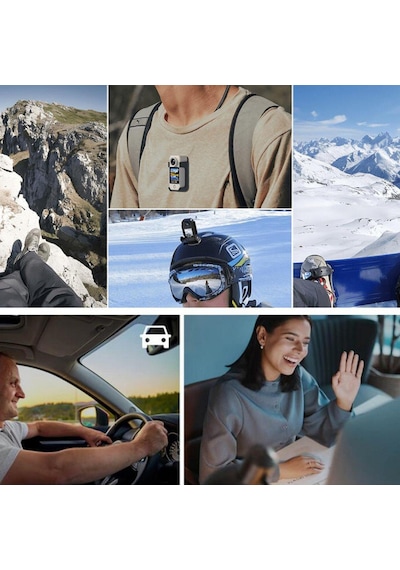 Sjcam C300 Pocket 4k Wifi Mini Aksiyon Kamerası Siyah