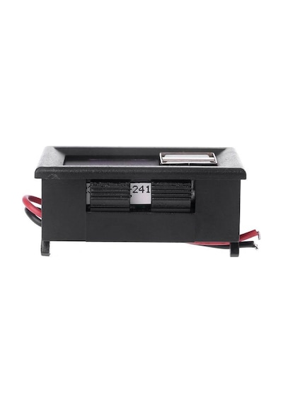 Usb Soketli Voltmetreli Akü Kapasite Göstergesi 12v Pil