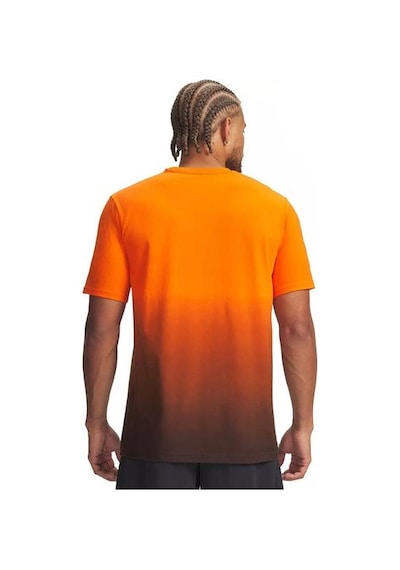 Under Armour Hoops Triple Logo Erkek Çocuk Turuncu Tişört