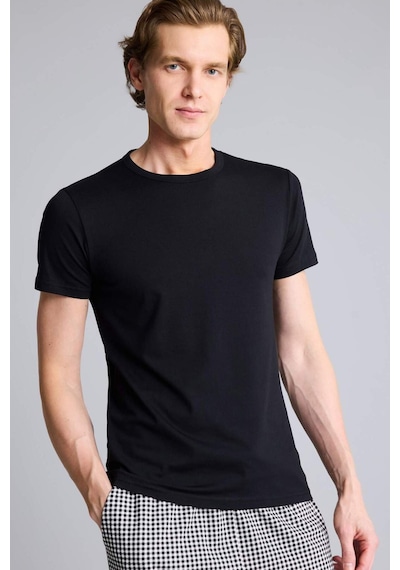 Defacto Slim Fit Üst L4885az26spbk27 Siyah-bk27