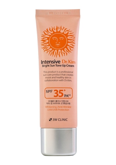 3w Clınıc Canlı ve Parlak Görünüm Sağlayan SPF 35+ PA ++ 3W Clinic Bright Sun Tone Up Cream
