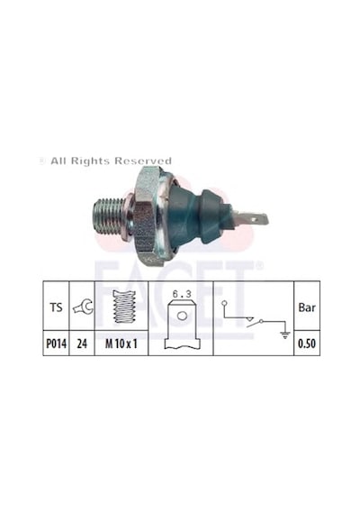 Vw Polo 100 1.4 16V Afh 96-99 Yağ Müşürü0.50 Bar 030919081B Yeşil