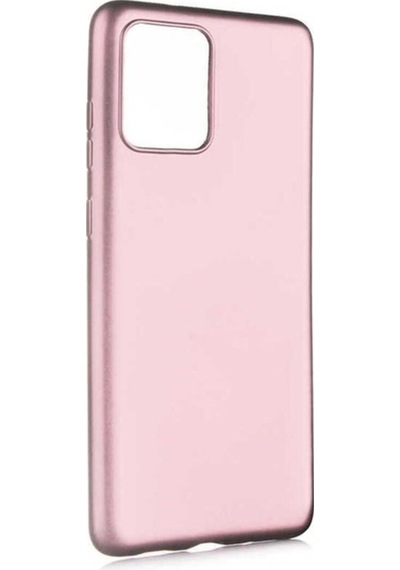 Galaxy S20 Ultra Kılıf Zore Premier Silikon Kapak Rose Gold
