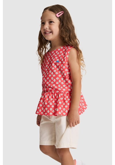 U.s. Polo Assn. Kız Çocuk Kırmızı Tişört 50325632-vr213 Rısk Red