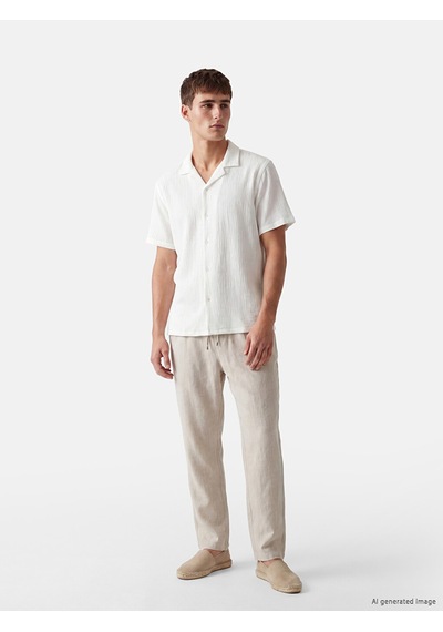 Lcw Vision Bej Regular Fit Keten Karışımlı Erkek Pantolon Lcw Vision Bej Regular Fit Keten Karışımlı Erkek Pantolon