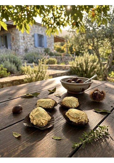 Kestane Şekeri -şerbetli Varaklı- 160 Gr