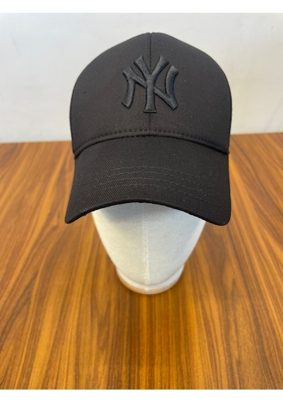 Hamze Ny Yankees New York Nakışlı Unisex Beyzbol Cap Şapka Siyah - Siyah