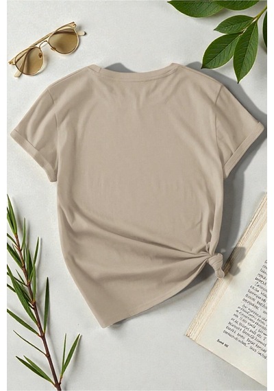 Uyguntarz Unisex Leopar Desenli Kurdeleler Baskılı Tasarım Tshirt Kırmızı