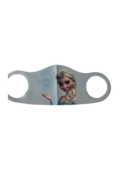 Accu-Chek Frozen Elsa Baskılı Yıkanabilir Kız Çocuk Maskesi 5 Adet
