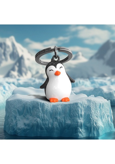 Metalmorphose Penguen Anahtarlık