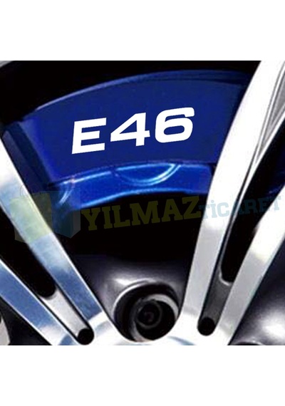 Bmw M3 M5 M6 E46 E60 Jant Kaliper Oto Sticker Etiket Tüm Modeller 8 Cm