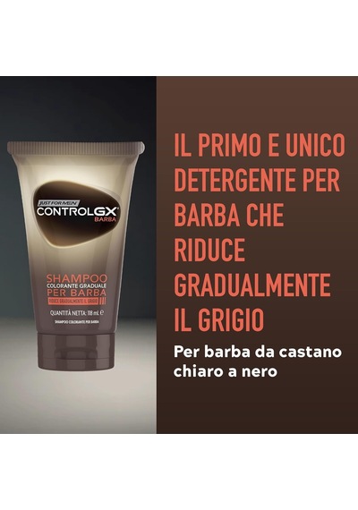 Control Gx Grey Reducing Sakal, Zarif, Doğal Görünümlü Sonuç, Tüm Renk Tonları, 118 Ml.