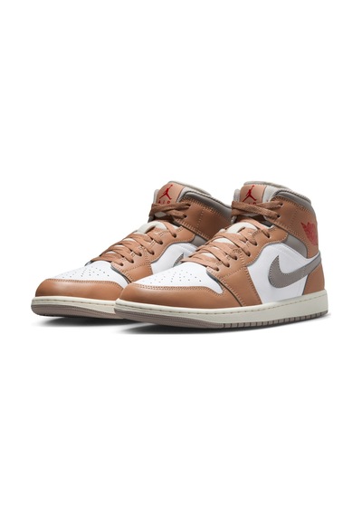 Nike Air Jordan 1 Mid 'hemp' Erkek Basketbol Ayakkabısı Bq8426-200 Pasha Giyim Çok Renkli