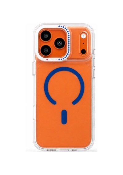 Nettech Apple İphone 17 Pro Max Uyumlu Taşlı Seri Arka Koruma Kılıf - Pembe
