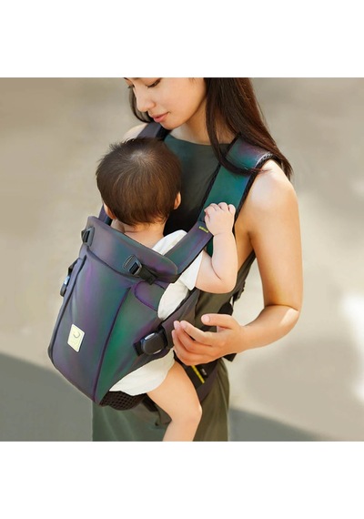 Baby Care Decompression Ayarlanabilir Bel Destekli Bebek Taşıyıcı Ana Kucağı Mavi