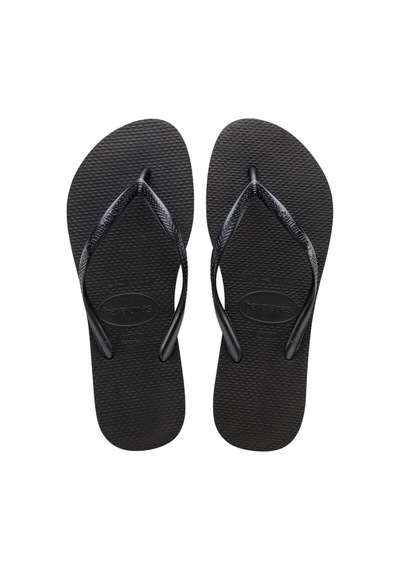 Havaianas Slim Black Siyah Kadın Terlik-6329 Black Grey