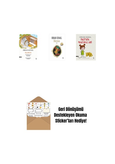 Üç Oyun + Murtaza Midi Boy + İnci'nin Maceraları + Okuma Sticker'ları