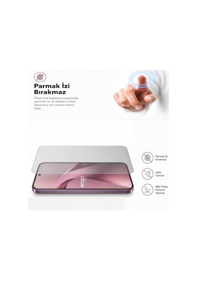 Xiaomi 17t Mat Ekran Koruyucu 9h Nano Şeffaf 6.59 İnç