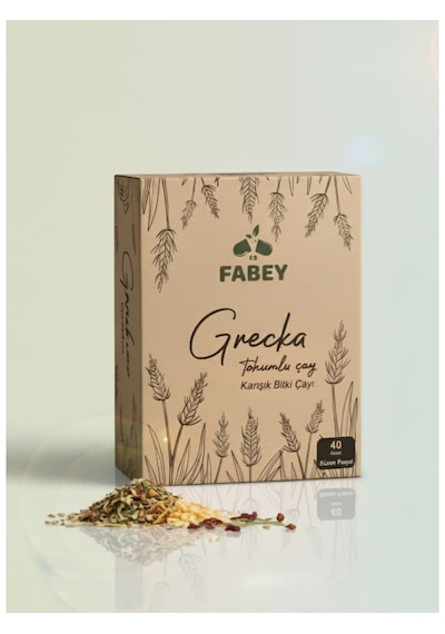 Grecka Tohumlu Çay 40 Adet Süzen Poşet Çay