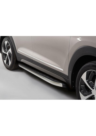 Omsa Line Chery Tiggo 7 Pro Yan Basamak 2023 Sonrası Proside Krom Alınlı Yan Koruma Basamak