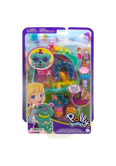 Mattel Polly Pocket Ve Maceraları Micro Oyun Setleri Doggy Bırthday Bash Compact Fry35-hkv03