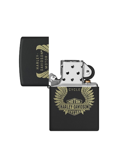 Zippo Harley Davidson Motor Cycle 218-116668 Siyah