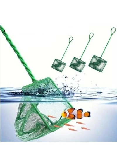 Akvaryum Balık Yakalama Kepçesi 4 İnç 10 Cm Bx40