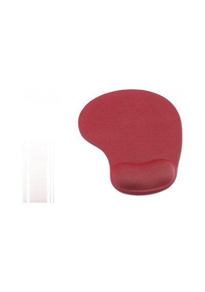190 X 230 Mm Kırmızı Jel Bilek Destekli Mouse Pad 190x230 Mm Nd1501k