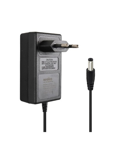 Kuzey's Store 8.4v 2 A Akü Şarj Adaptörü 5.5x2.5 Uçlu Led Li Priz Tip