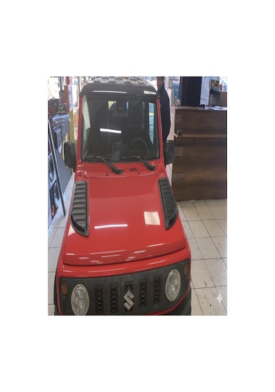 2019+ Suzuki Jimny 2 Li Scoop Kaplama Kabartma Kaplama Mat Siyah