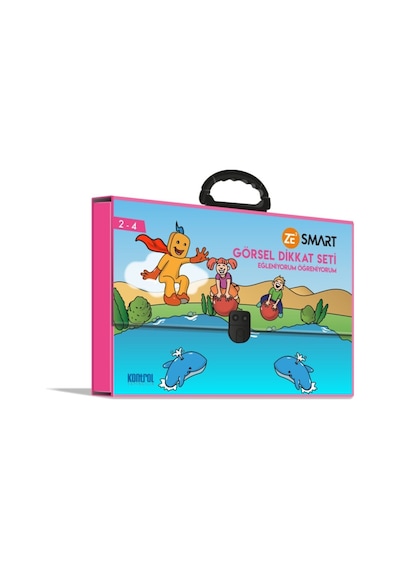 Kontrol Yayıncılık 2-4 Yaş Zekare Smart Görsel Dikkat Seti
