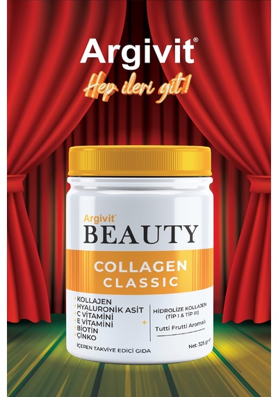 Argivit Beauty Collagen Classic Takviye Edici Gıda 325 G