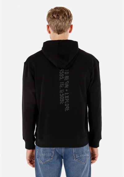 Colin's Colins Comfort Fit Erkek Siyah Sweatshirt Cl1071804 Q1.v1 Blk Siyah
