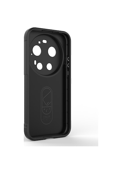Maks Technology Mi 17 Ultra Kılıf Esnek Tpu Oyuklu Arka Yüzey Tasarımlı Mkst Etnik Silikon Kapak - Siyah