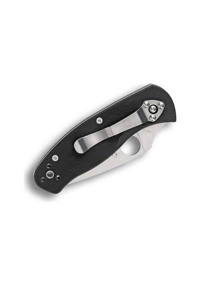 Spyderco Persistence Black G-10 Plainedge Kamp Çakı Siyah