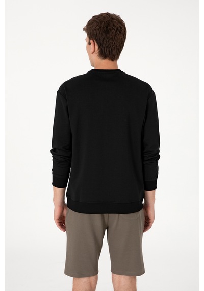 U.s. Polo Assn. Erkek Siyah Sweatshirt 50300048-vr046 Siyah