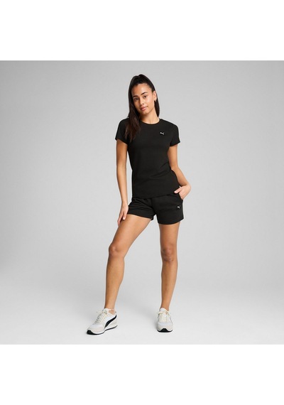 Puma Kadın Ess Elevated Siyah T-shirt - 69089401 Siyah