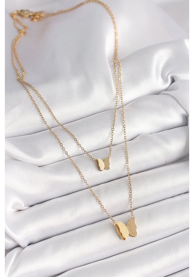 Mey İthalat 316l Çelik Gold Renk 2'li Simli Kelebek Model Kadın Kolye - Özel Seri Meyeb67f51b9504dcf5836303781a altın Mey İthalat 316l Çelik Gold Renk 2'li Simli Kelebek Model Kadın Kolye - Özel Seri Meyeb67f51b9504dcf5836303781a altın