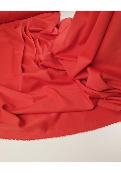 Nar Çiçeği Renkte İnterlok Jarse Kumaş 150x250cm-11029