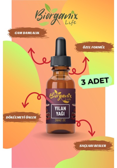 Yılan Yağı Snake Oil 20 Ml 3 Adet