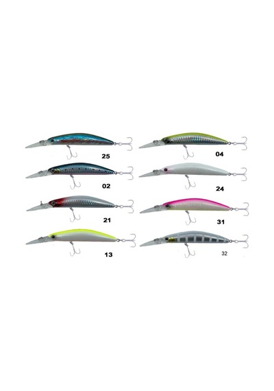 Kendo Deep Minnow 95mm 13gr Suni Yem