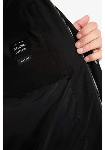 Defacto Su Geçirmez Slim Fit Mont G7526ax25wnbk27 Siyah-bk27