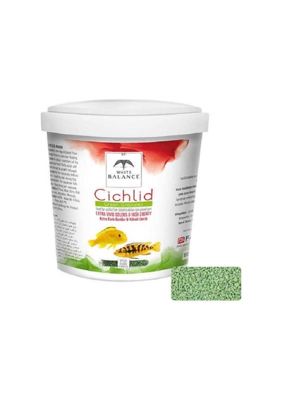 Cichlid Green Granules Balık Yemi 50 Gram