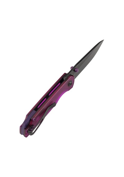 Tenable Mini Warrior Mor Akrilik Sap Siyahlaştırılmış Nitro-v Çelik Kamp Çakı B2005a2 Kum
