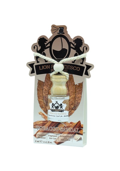 Lion Francesco Auto Fragrance Tobacco Sandal 8ML