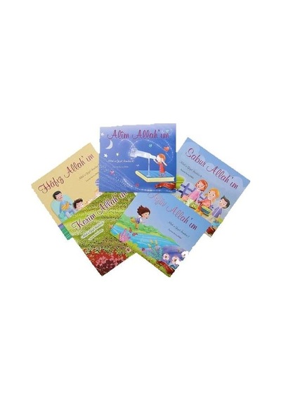 Allahın Güzel İsimleri 2 - 5 Kitap Takım - Zeynep Sevinç Eren - Türkiye Diyanet Vakfı Yayınları