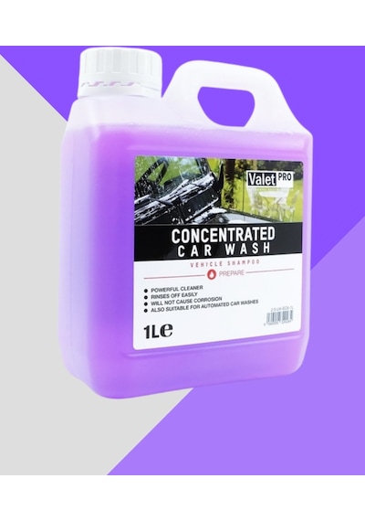 Valet Pro - Seramik Korumalar İçin Ph Dengeli Konsantre Şampuan - Concentrated Car Wash 1lt