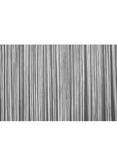 İp Perde İnce Zincir Beyaz Renk Korniş Düğmeli 100 X 280