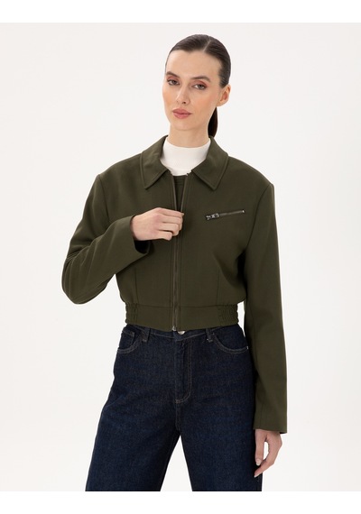 Pierre Cardin Kadın Haki Ceket 50290809-vr027 Haki